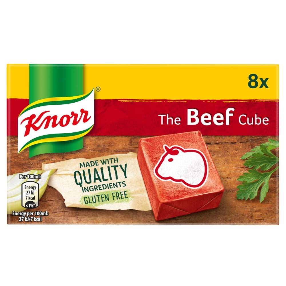 Knorr Beef Cubes 8's (1x12) [KNOBC01]