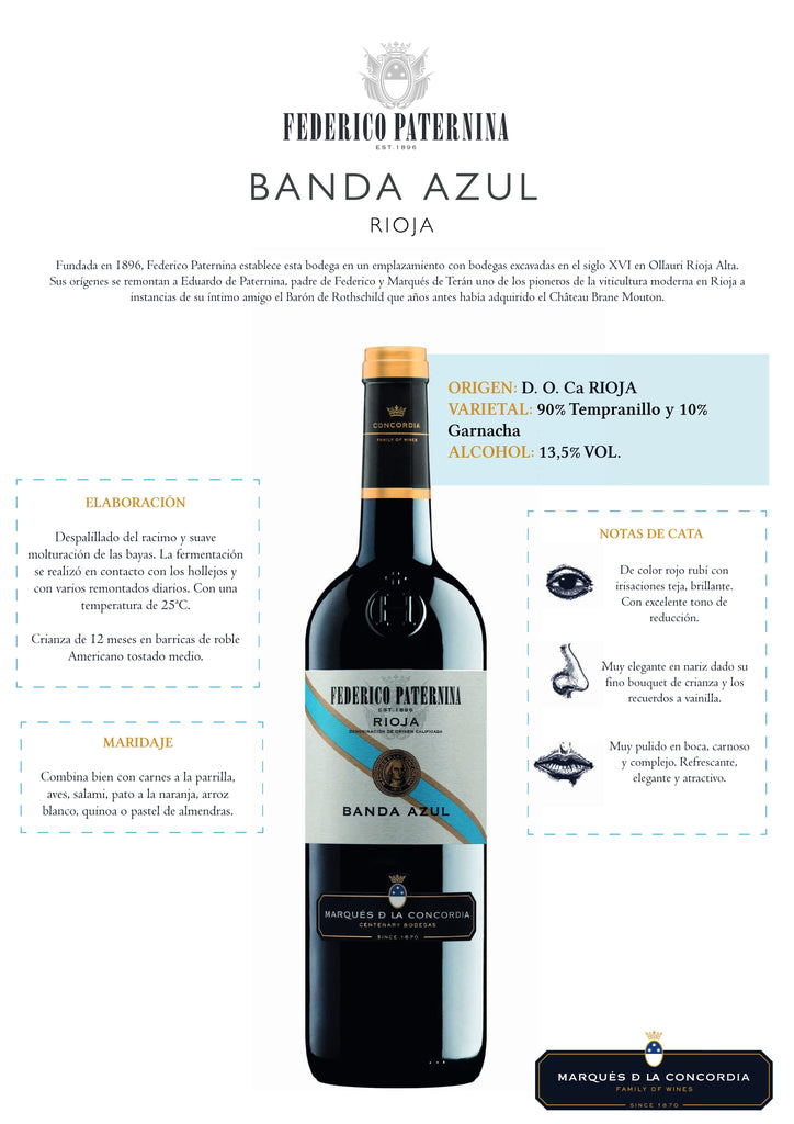 PATERNINA BANDA AZUL 75cl [D005]