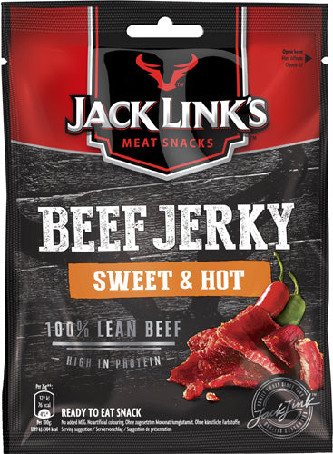 Jack Links Beef Jerky Sweet & Sour 25g x12 [JACBS01]