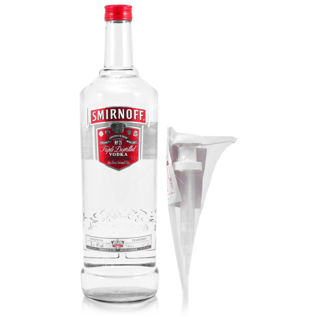 Vodka: Smirnoff Red Label (3Ltr) [J007]