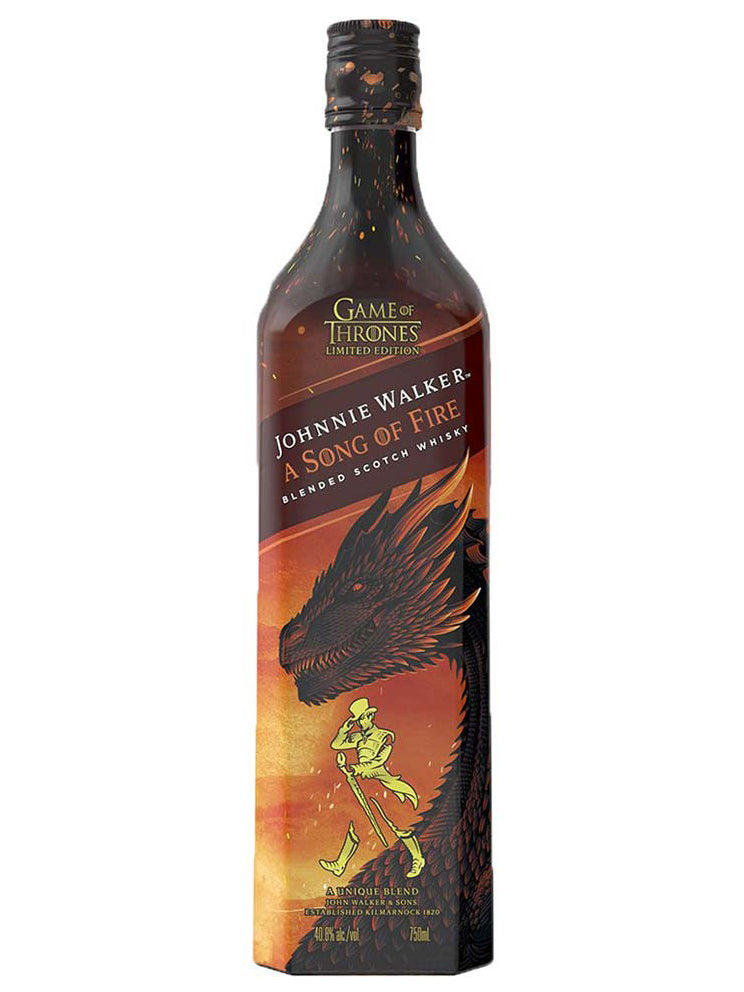 Whisky: Johnnie Walker Game of Thrones Song of Fire Whiskey 70cl [A204]