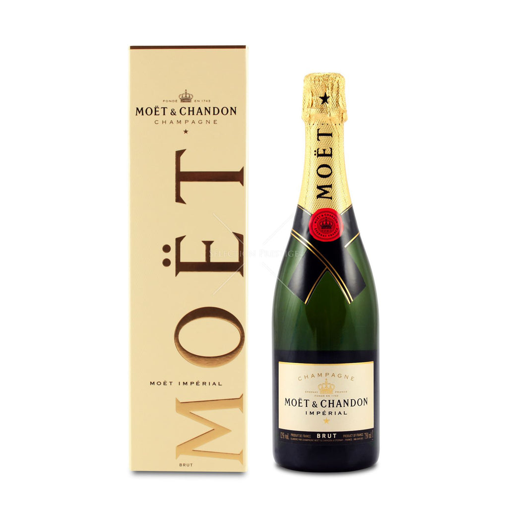 MOET&CHANDON BRUT 75cl in G/BOX [E015]