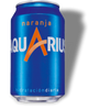 AQUARIUS ORANGE 33cl CANS CASE 24x33cl [S124]